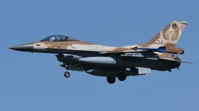 Photo ID 246563 by Hans-Werner Klein. Israel Air Force General Dynamics F 16C Fighting Falcon, 534