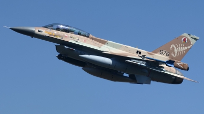 Photo ID 246564 by Hans-Werner Klein. Israel Air Force General Dynamics F 16D Fighting Falcon, 676