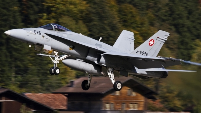 Photo ID 27730 by marcel Stok. Switzerland Air Force McDonnell Douglas F A 18C Hornet, J 5026