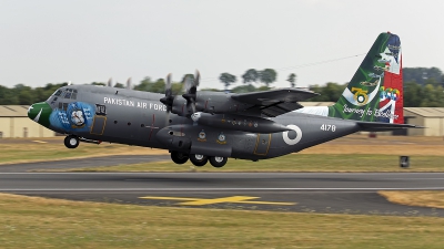 Photo ID 247884 by Niels Roman / VORTEX-images. Pakistan Air Force Lockheed C 130E Hercules L 382, 4178
