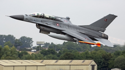 Photo ID 247693 by Niels Roman / VORTEX-images. Denmark Air Force General Dynamics F 16BM Fighting Falcon, ET 198