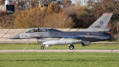 Photo ID 247725 by Carl Brent. Netherlands Air Force General Dynamics F 16BM Fighting Falcon, J 368