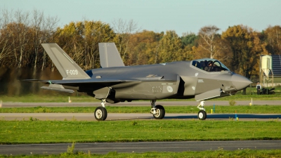 Photo ID 247753 by Rick van Engelen. Netherlands Air Force Lockheed Martin F 35A Lightning II, F 009