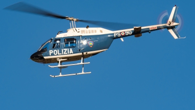 Photo ID 248969 by Matteo Buono. Italy Polizia Agusta Bell AB 206B 3 JetRanger III, PS 90