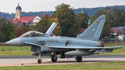 Photo ID 249152 by Mick Balter - mbaviation-images. Germany Air Force Eurofighter EF 2000 Typhoon S, 31 36