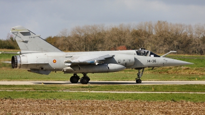Photo ID 27924 by mark van der vliet. Spain Air Force Dassault Mirage F1C, C14 63