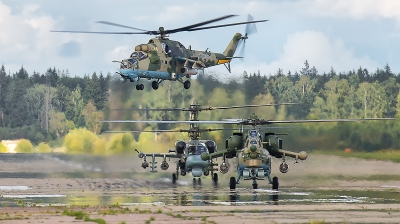 Photo ID 249887 by Andrei Shmatko. Russia Air Force Mil Mi 35M, RF 13460