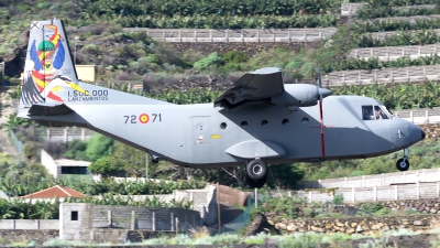 Photo ID 249994 by Luis Miguel Rodriguez. Spain Air Force CASA C 212 100 Aviocar, T 12B 71