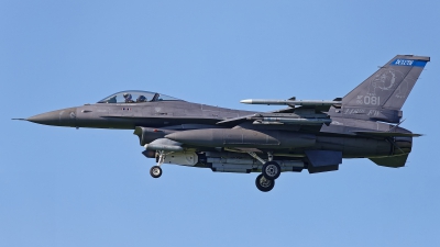 Photo ID 250307 by Rainer Mueller. USA Air Force General Dynamics F 16C Fighting Falcon, 96 0081