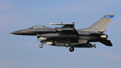 Photo ID 250536 by Frank Kloppenburg. USA Air Force General Dynamics F 16C Fighting Falcon, 90 0831
