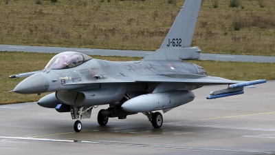 Photo ID 251558 by Richard de Groot. Netherlands Air Force General Dynamics F 16AM Fighting Falcon, J 632