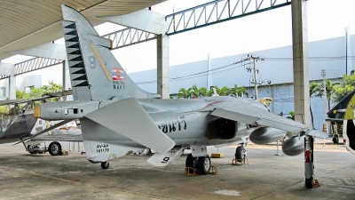 Photo ID 252417 by Sybille Petersen. Thailand Navy Hawker Siddeley AV 8A Harrier, 3109