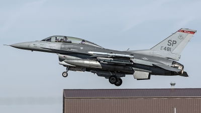 Photo ID 252880 by Matthias Becker. USA Air Force General Dynamics F 16D Fighting Falcon, 91 0481