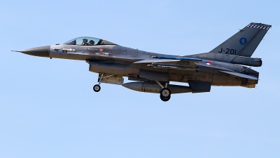 Photo ID 253794 by Alfred Koning. Netherlands Air Force General Dynamics F 16AM Fighting Falcon, J 201