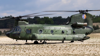 Photo ID 253853 by Mark Broekhans. Netherlands Air Force Boeing Vertol CH 47D Chinook, D 103