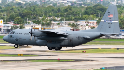 Photo ID 253915 by Hector Rivera - Puerto Rico Spotter. USA Air Force Lockheed C 130H Hercules L 382, 91 1234