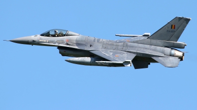 Photo ID 254781 by Mark Broekhans. Belgium Air Force General Dynamics F 16AM Fighting Falcon, FA 127