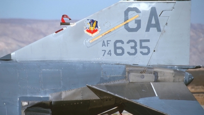 Photo ID 256304 by Peter Boschert. USA Air Force McDonnell Douglas F 4E Phantom II, 74 1635