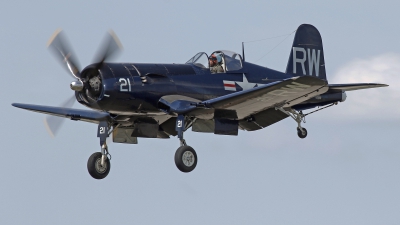 Photo ID 256498 by David F. Brown. Private Commemorative Air Force Vought F4U 5NL Corsair, N43RW