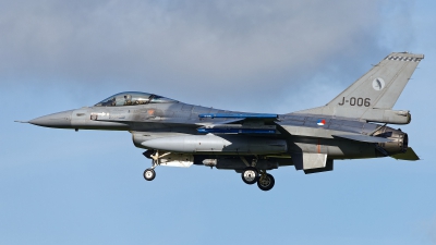 Photo ID 257268 by Rainer Mueller. Netherlands Air Force General Dynamics F 16AM Fighting Falcon, J 006