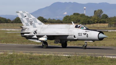 Photo ID 257499 by Chris Lofting. Croatia Air Force Mikoyan Gurevich MiG 21bis, 133