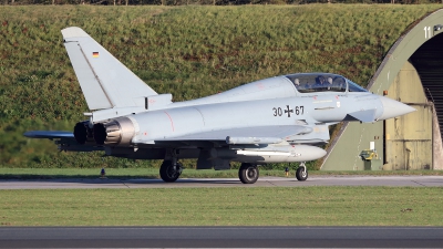 Photo ID 258131 by Carl Brent. Germany Air Force Eurofighter EF 2000 Typhoon T, 30 67