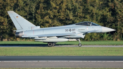 Photo ID 258144 by Carl Brent. Germany Air Force Eurofighter EF 2000 Typhoon S, 30 87
