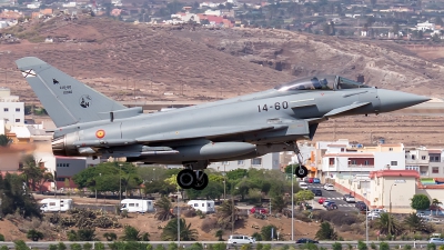 Photo ID 258402 by Photography JC la Palma. Spain Air Force Eurofighter C 16 Typhoon EF 2000S, C 16 60 10040