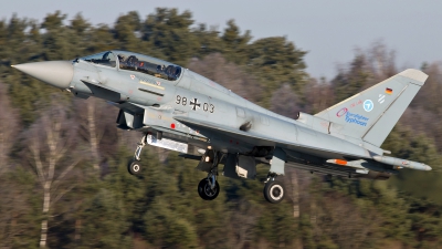 Photo ID 259755 by Patrick Weis. Germany Air Force Eurofighter EF 2000 Typhoon T, 98 03