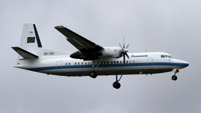 Photo ID 260138 by Johannes Berger. Tanzania Government Fokker 50, 5H TGF