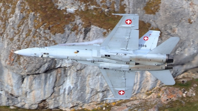 Photo ID 261479 by Ludwig Isch. Switzerland Air Force McDonnell Douglas F A 18C Hornet, J 5026