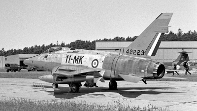 Photo ID 262168 by Eric Tammer. France Air Force North American F 100D Super Sabre, 42223