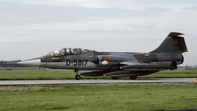Photo ID 29065 by Joop de Groot. Netherlands Air Force Lockheed TF 104G Starfighter, D 5817