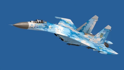 Photo ID 262559 by Vladimir Vorobyov. Ukraine Air Force Sukhoi Su 27P,  