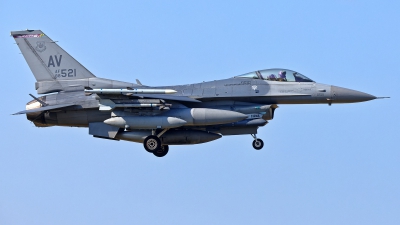 Photo ID 262606 by Rainer Mueller. USA Air Force General Dynamics F 16C Fighting Falcon, 88 0521