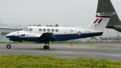 Photo ID 29292 by Nathan. UK Air Force Beech Super King Air B200, ZK452