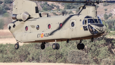 Photo ID 266360 by Ruben Galindo. Spain Army Boeing Vertol CH 47F Chinook, HT 17 22A