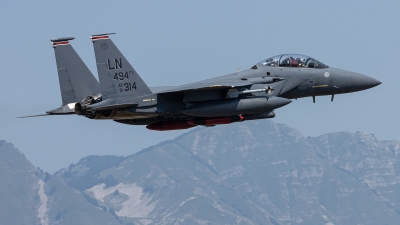 Photo ID 266490 by Giampaolo Tonello. USA Air Force McDonnell Douglas F 15E Strike Eagle, 91 0314