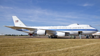 Photo ID 266614 by Patrick Weis. USA Air Force Boeing E 4B 747 200B, 73 1676