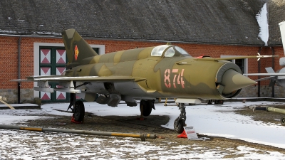 Photo ID 267610 by Johannes Berger. East Germany Air Force Mikoyan Gurevich MiG 21bis, 874