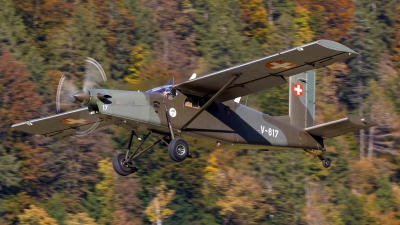 Photo ID 268760 by Mathias Grägel - GME-AirFoto. Switzerland Air Force Pilatus PC 6 B2 H2M 1 Turbo Porter, V 617