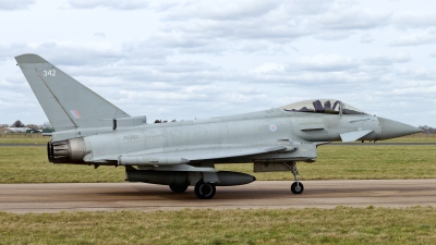 Photo ID 273038 by Rainer Mueller. UK Air Force Eurofighter Typhoon FGR4, ZK342