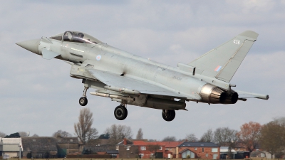 Photo ID 273156 by Carl Brent. UK Air Force Eurofighter Typhoon FGR4, ZK436