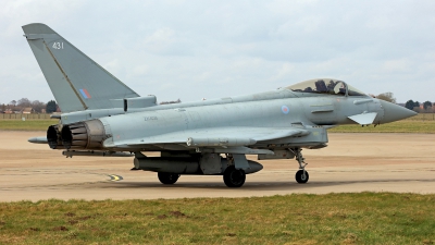 Photo ID 273314 by Carl Brent. UK Air Force Eurofighter Typhoon FGR4, ZK431