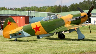 Photo ID 273454 by Maurice Kockro. Private Private Yakovlev Yak 9UM, D FIST