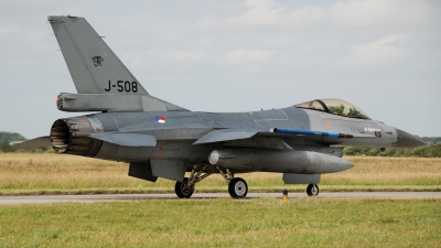 Photo ID 30396 by Peter Terlouw. Netherlands Air Force General Dynamics F 16AM Fighting Falcon, J 508