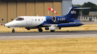 Photo ID 277399 by Milos Ruza. Company Owned GFD Learjet 35A, D CGFO