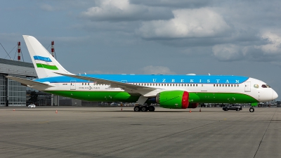 Photo ID 279092 by Thomas Ziegler - Aviation-Media. Uzbekistan Government Boeing 787 8 Dreamliner, UK001