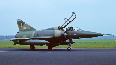 Photo ID 30733 by Rainer Mueller. Belgium Air Force Dassault Mirage 5BD, BD 12