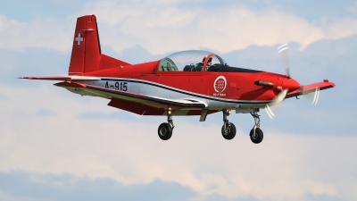 Photo ID 279470 by Milos Ruza. Switzerland Air Force Pilatus NCPC 7 Turbo Trainer, A 915